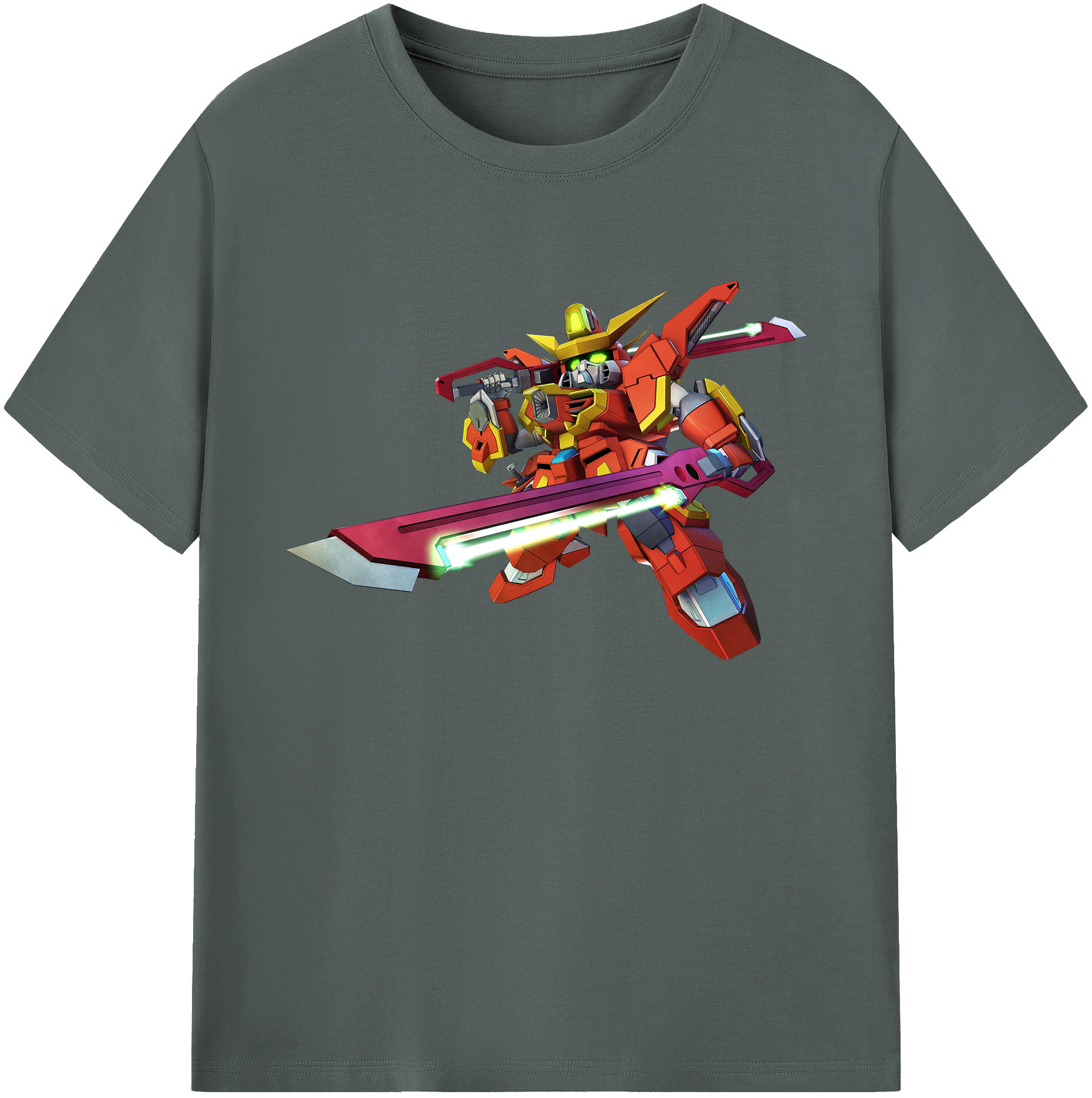 （画像用） 機動戦士ガンダム Mobile Suit Gundam 綿100％ メンズ半袖Tシャツ｜肌触りやわらか＆通気性